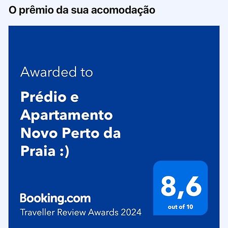 Predio E Apartamento Novo Perto Da Praia :) Apartment กัวรูจา ภายนอก รูปภาพ